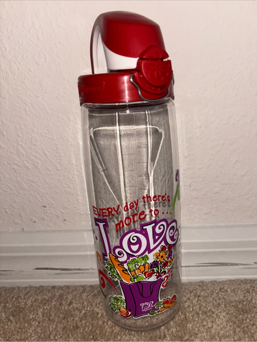 Rare Wegman’s 20oz Water Bottle “Every Day There’s More To Love”